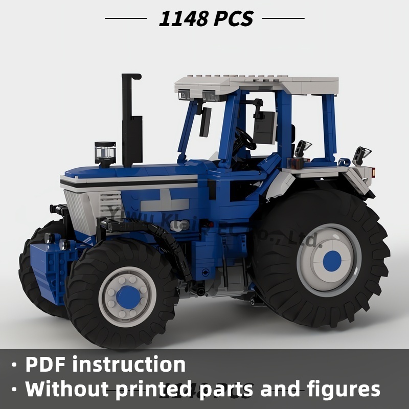 Agriculture Farming Vehicles - 1148 elementów – zestaw klocków do