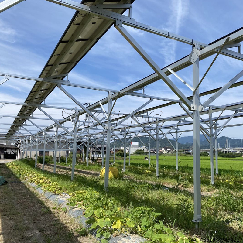 Agriculture Farming Japan - Japońskie nowe aluminiowe wsporniki solarnie do