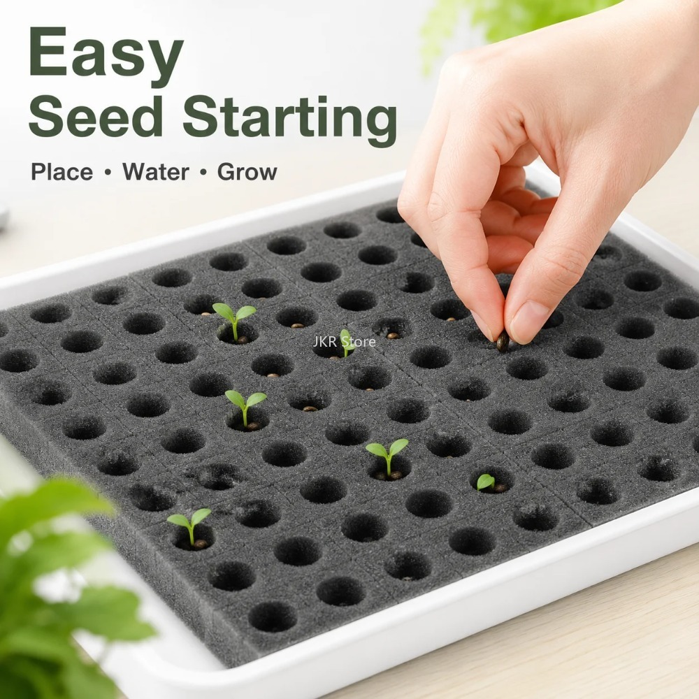 100 szt. Gąbkowe wkłady hydrop – Nursery Plug Tray recenzja i cena