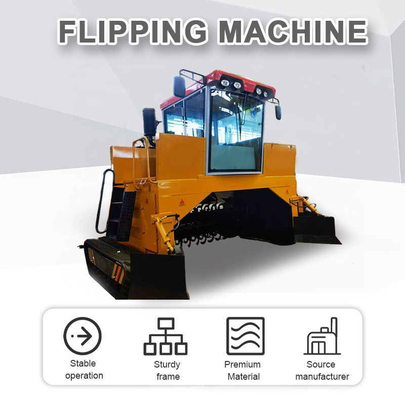 Dużej pojemności mobilne urząd – Compost Turner Machine recenzja i cena