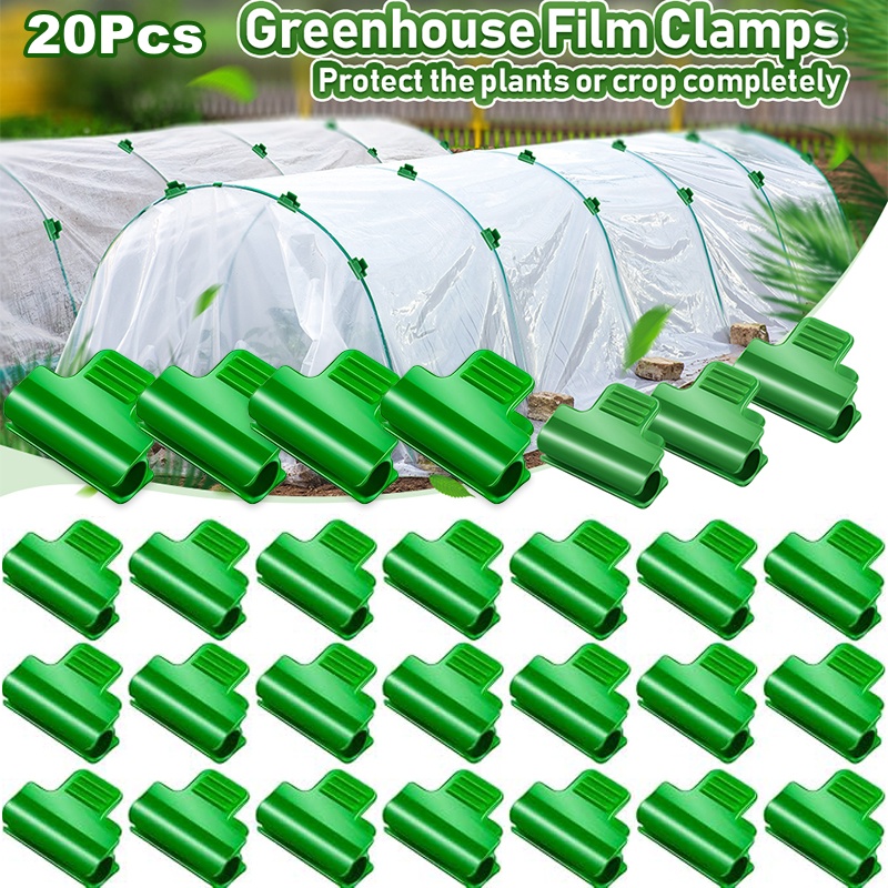 20 szt. zielonych klipsów do l – Greenhouse Plastic Film recenzja i cena