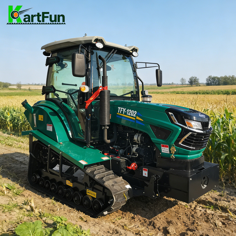 Traktor gąsienicowy rolniczy 5 – Agriculture Farming Working recenzja i cena